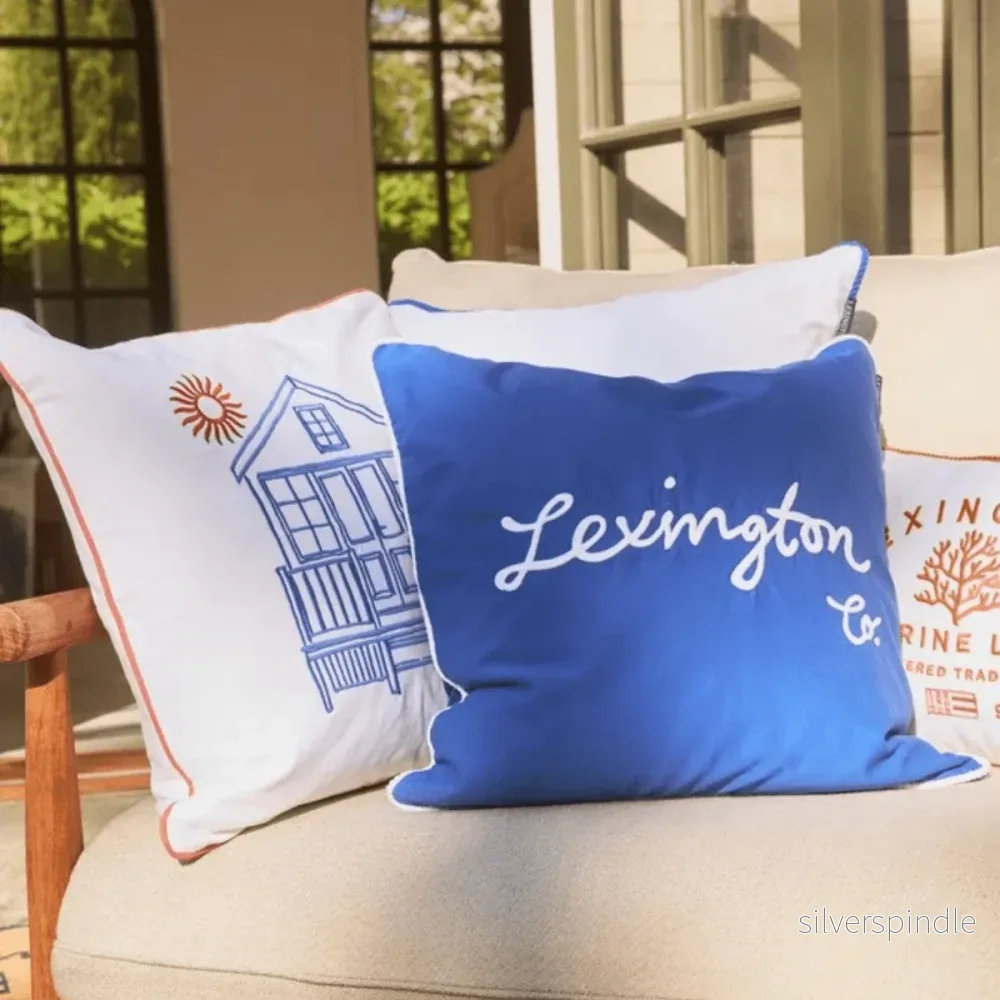 Lexington Logo Organic cotton Twill Kuddfodral - Bild 2