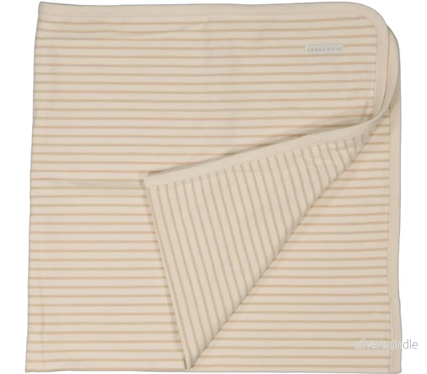 Babyfilt Bambu Classic Vit/Beige - Bild 3