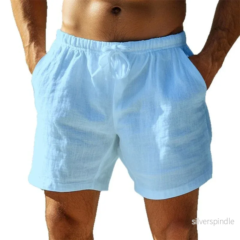 Ethan | Andningsbara Sommarshorts i Bomullsblandning - Bild 3