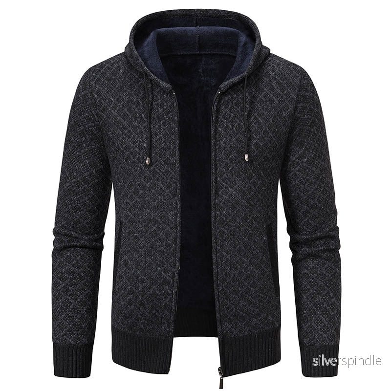 Noah | Slim Fit Kappa Med Huva För Herrar – Perfekt För Övergångsväder