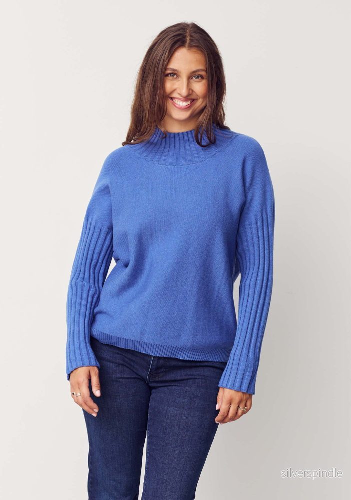 Kaddy Knit Pullover - Blue - Bild 2