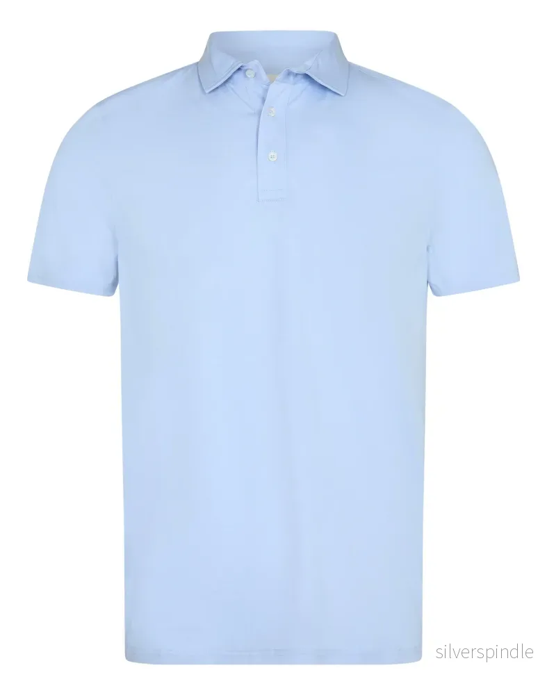 BS Natesan Regular Fit Piké – Light Blue