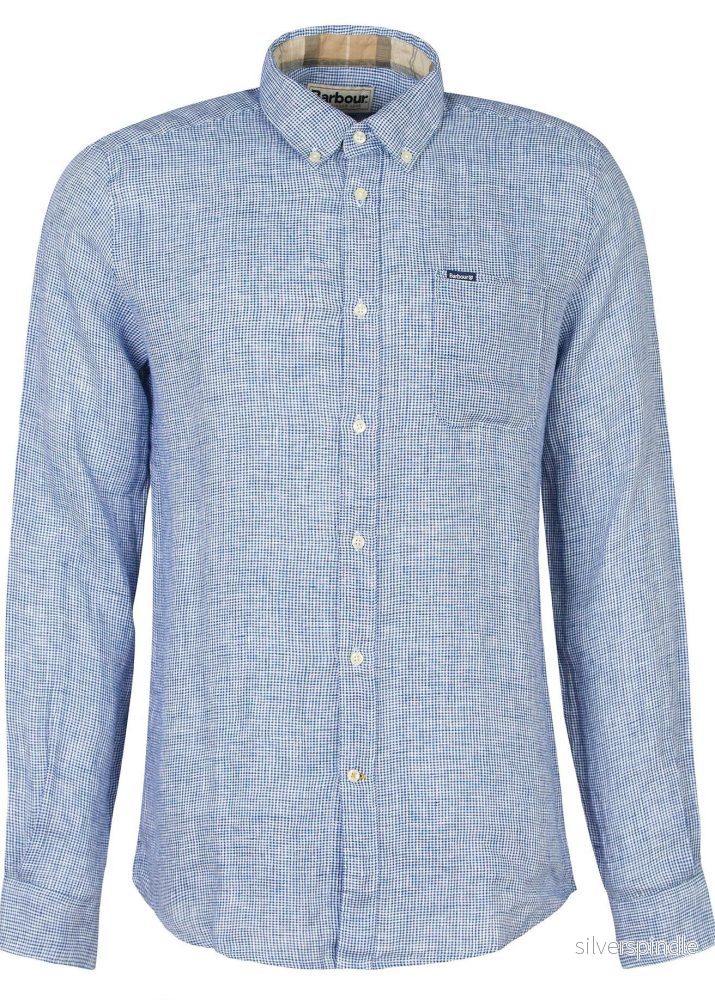 Barbour Linton TS Linne Navy - Bild 2