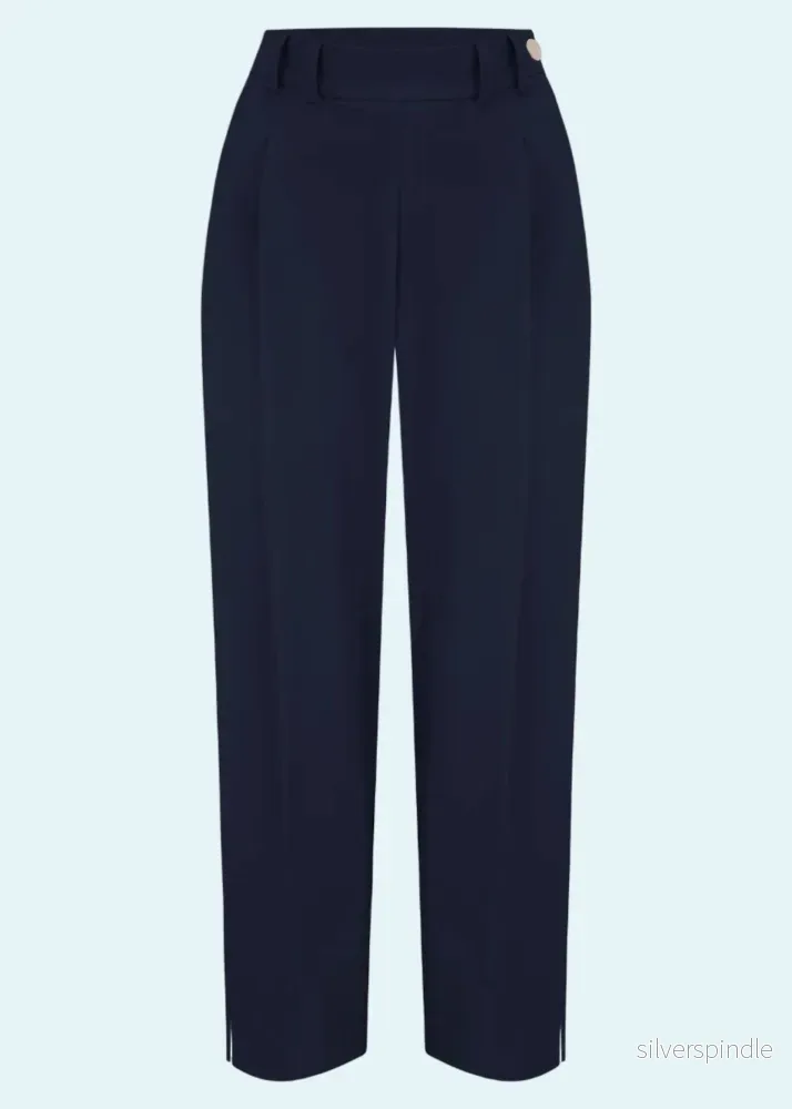 Dorothy Tapered ankelbyxa – navy Dorothy Tapered ankelbyxa – navy