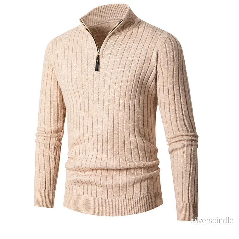 Ethan | Elegant Zip-Up Tröja med Skräddarsydd Passform - Bild 2