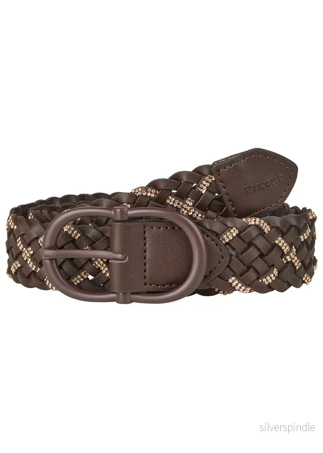 Pikeur Belt Braides Brown/gold Pikeur Belt Braides Brown/gold