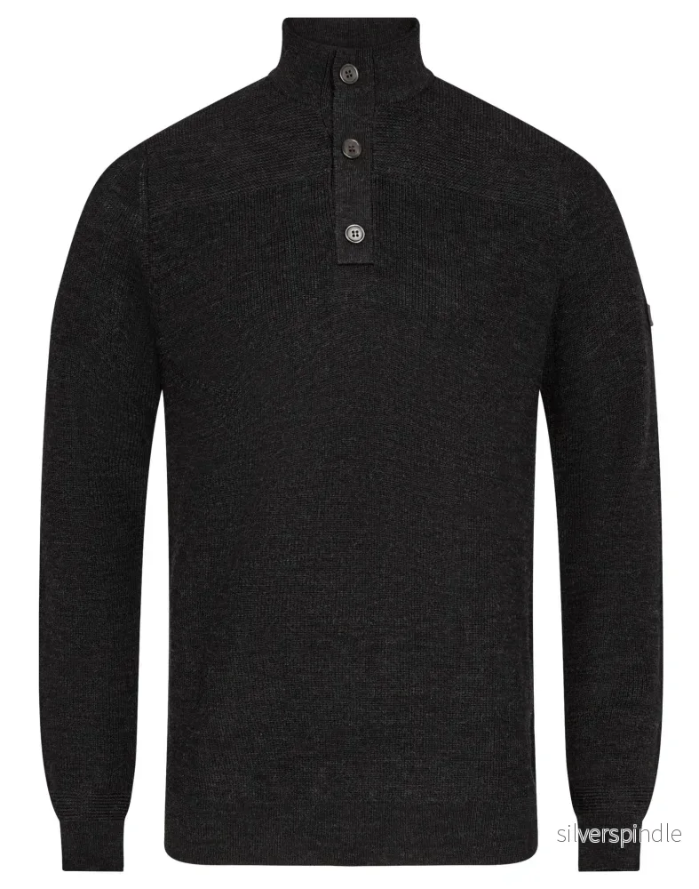BS Elliot regular fit Strik - Charcoal
