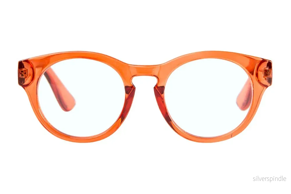 KATRINE Transp. D Orange Reading Glasses SALE 40% KATRINE Transp. D Orange Reading Glasses SALE 40%