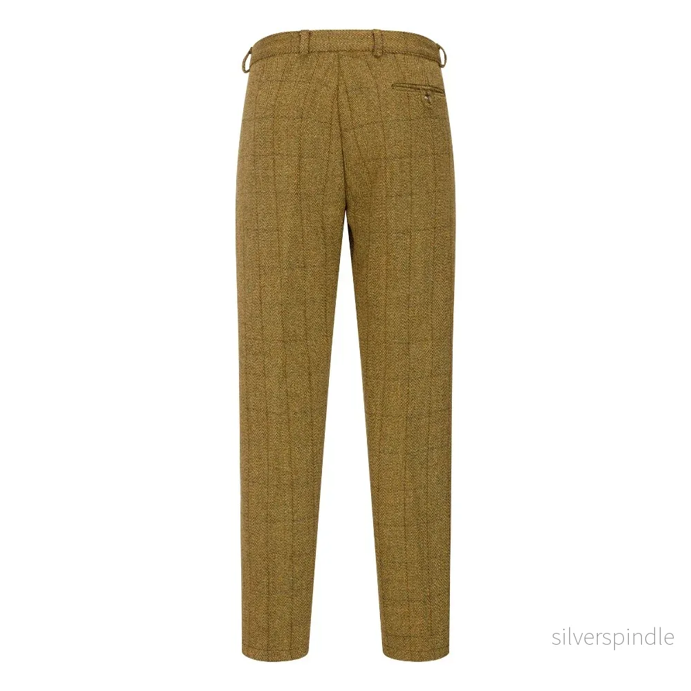Walker & Hawkes - Leighton tweedbyxa i Windsortweed - Bild 3