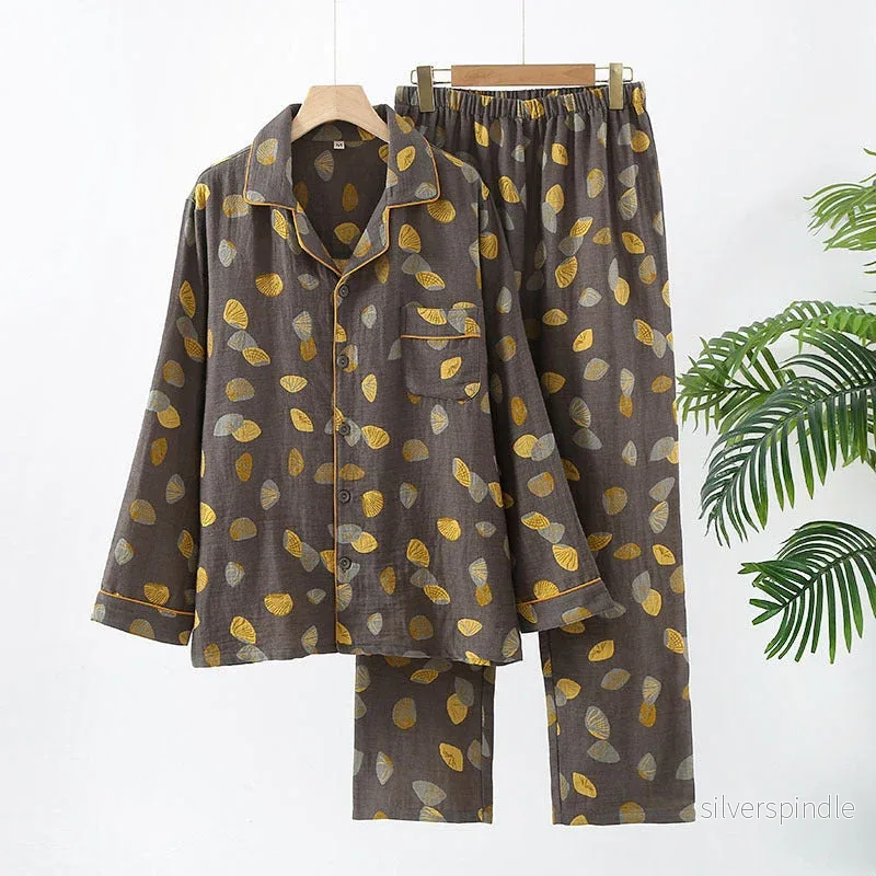 Oliver | Lätt Tvådelat Pyjamasset med Transparent Design Oliver | Lätt Tvådelat Pyjamasset med Transparent Design