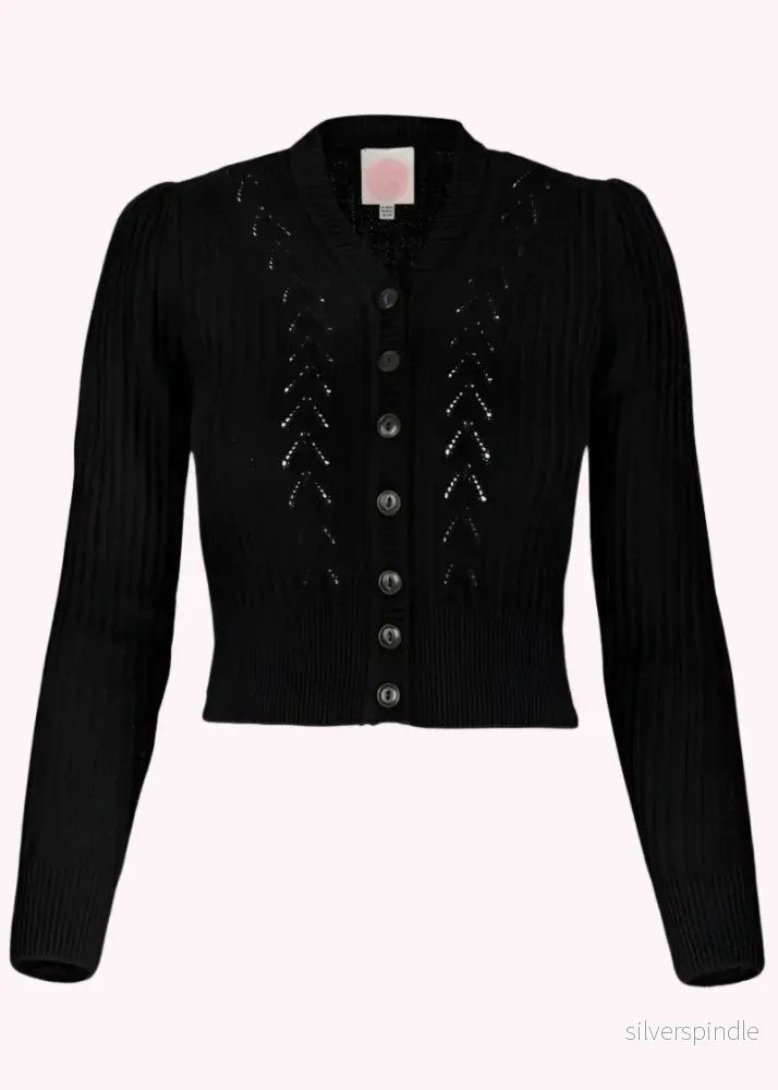 The Scandi Summer Cardi - svart