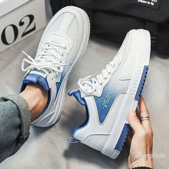 Ethan | Ventilerande Sneakers med Gummisula och Snörning - Bild 2