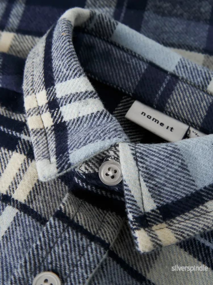 Rutig Overshirt - Bild 3