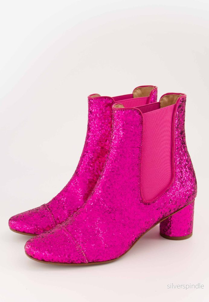 GLITTERBOOTS SKOR - Cerise - Bild 2