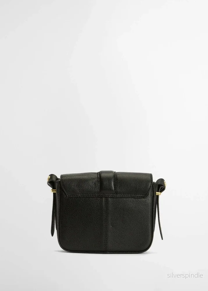 Barbour Mini Rosa leather Crossbody Bag Black - Bild 3