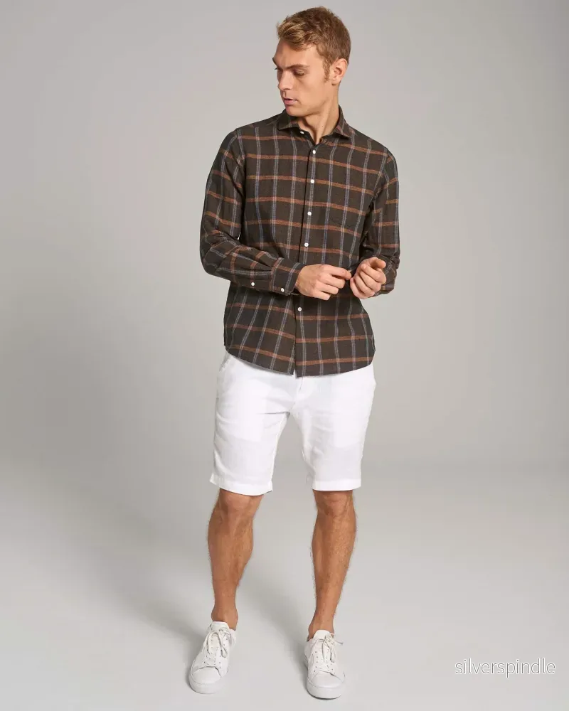 BS Charles Casual Modern Fit Skjorta - Brown - Bild 3