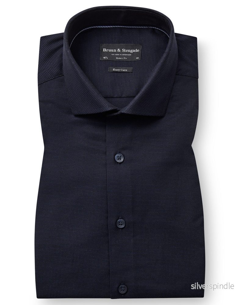 BS Riordan Modern Fit Skjorta - Navy
