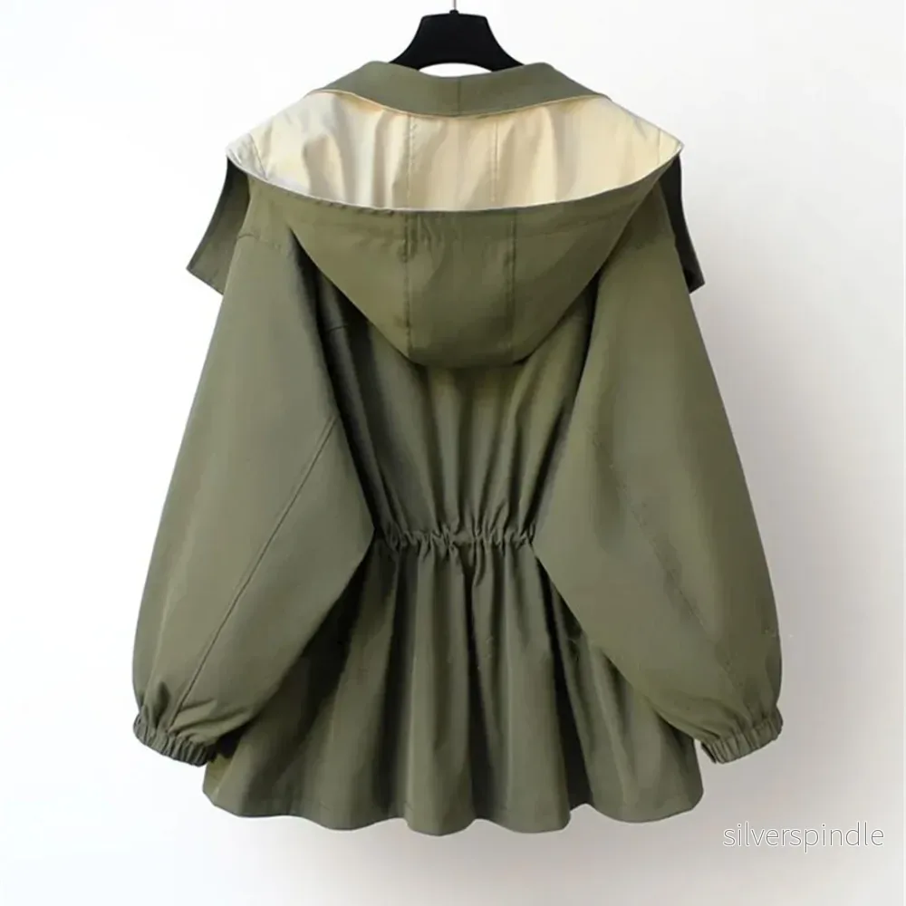 Elegant Vattentät Trenchcoat för Kvinnor med Utmärkt Värmeisolering | Unik Design för Höst och Vinter - Bild 2
