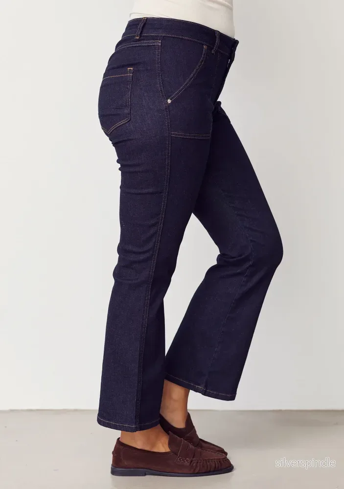 Como Flare Jeans - Unwashed Denim - Bild 2