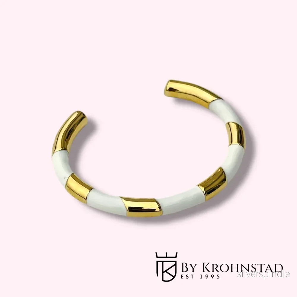 White golden cuff