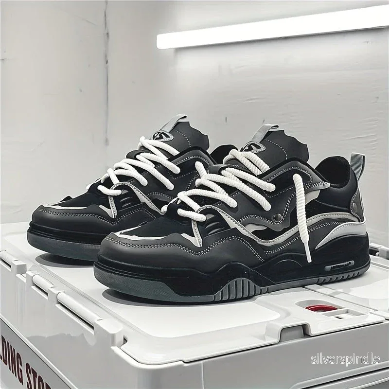 Sportiga Chunky Sneakers för Män med Robust Sula | Komfortabel Design för Vardagsbruk