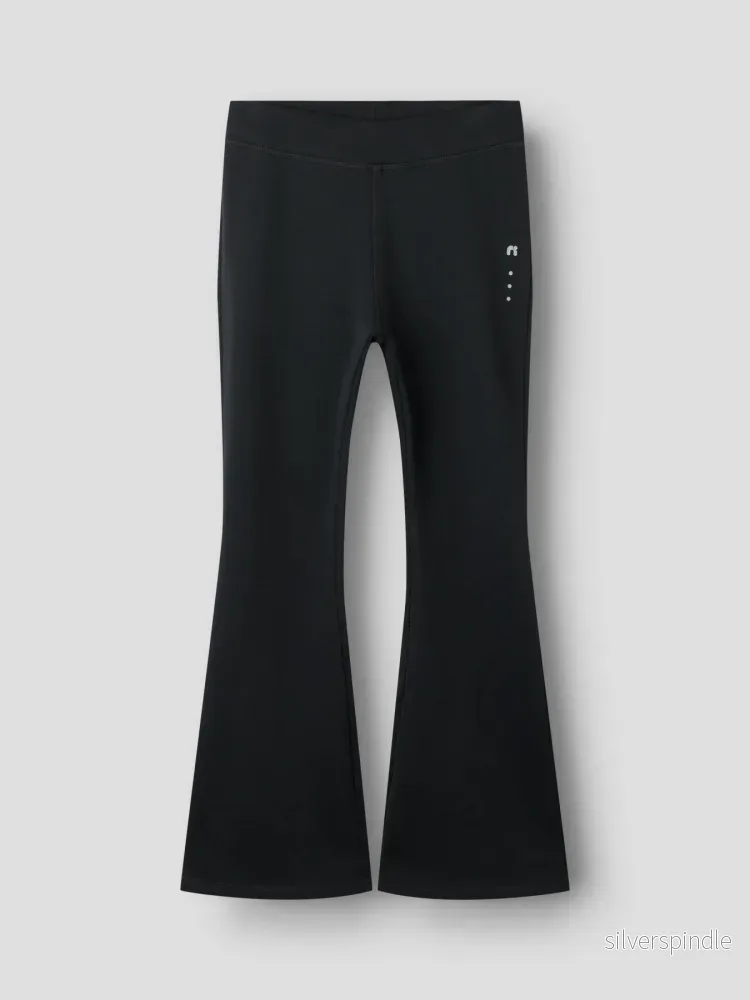 Name It Teagan Bootcut Sportbyxa Svart - Bild 3