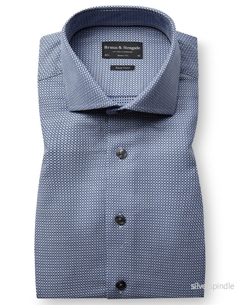 BS Egner Modern Fit Skjorta – Navy BS Egner Modern Fit Skjorta – Navy