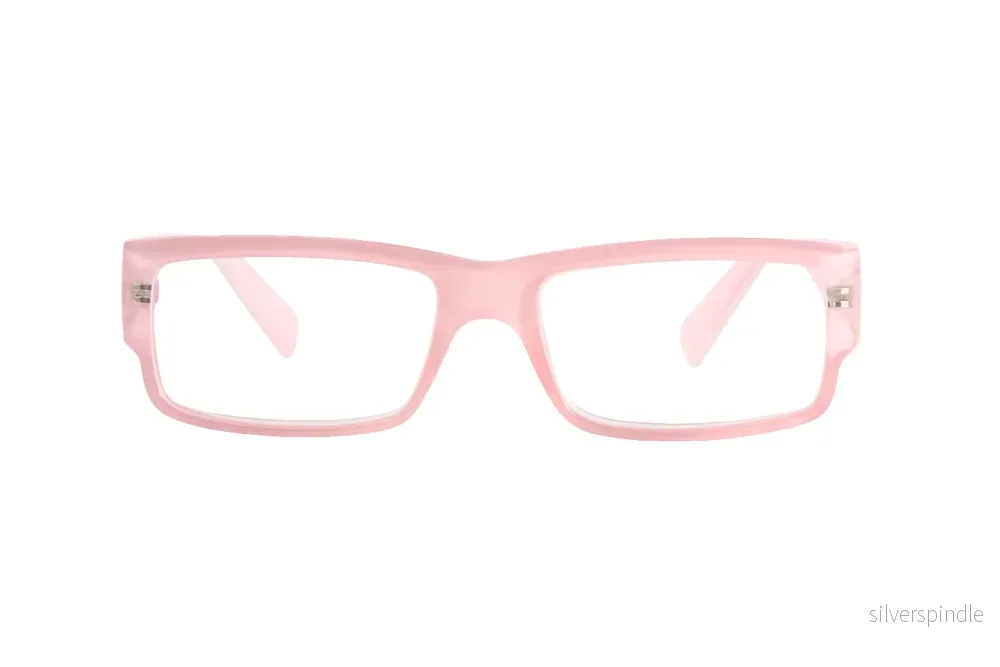 HELMER light pink Reading Glasses SALE only +1.0 in stock
