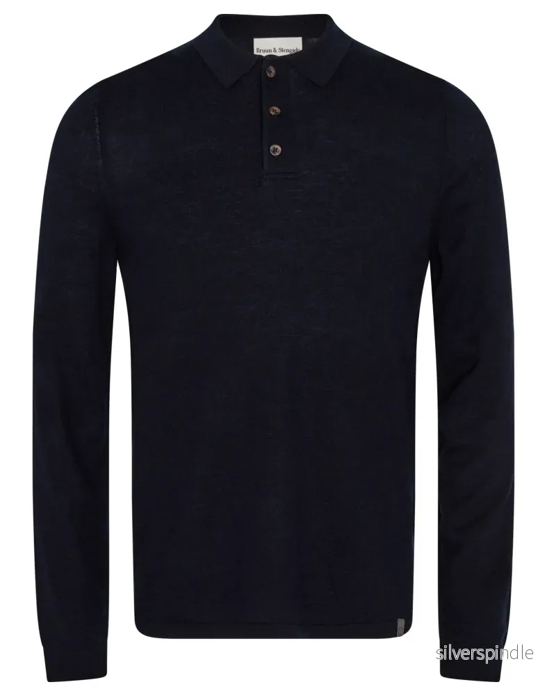 BS Felix Regular Fit Sticka - Navy