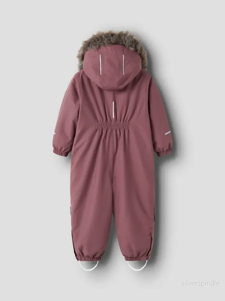 Rosa Vinter Overall - Bild 3