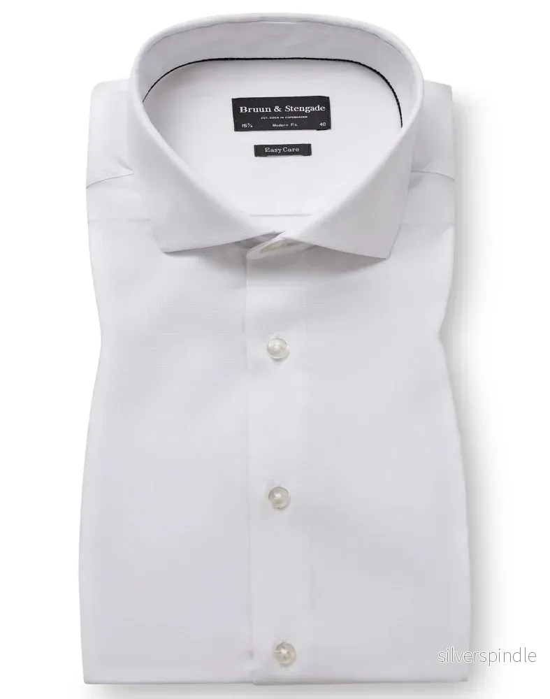 BS Flanagen Modern Fit Skjorta – White BS Flanagen Modern Fit Skjorta – White