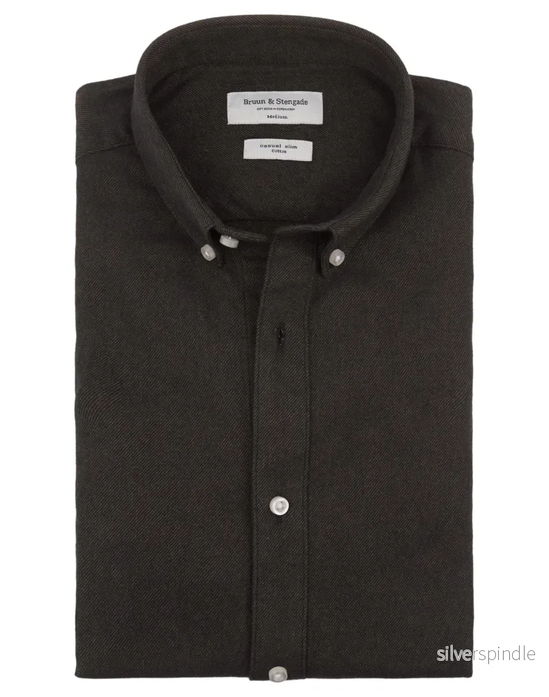 BS Osaka Slim Fit Skjorta – Grön BS Osaka Slim Fit Skjorta – Grön