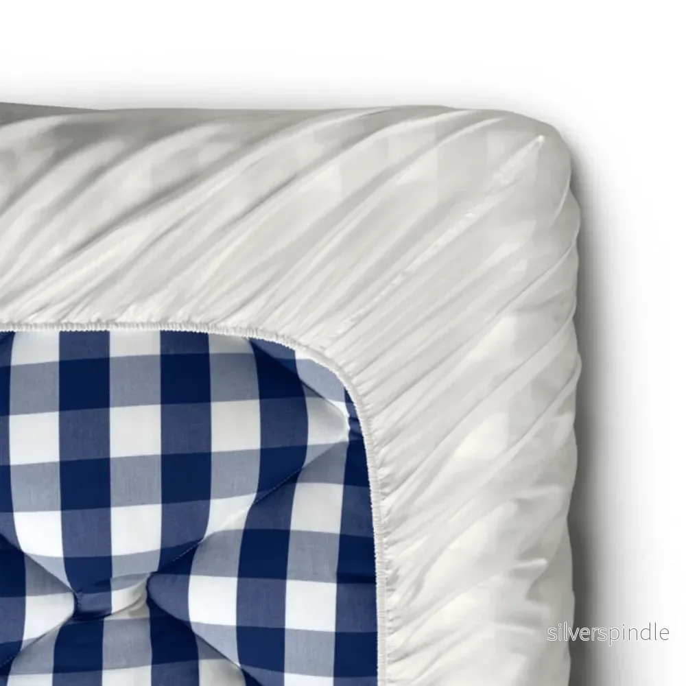 Hästens Satin Pure Spännlakan, 8 cm Hästens Satin Pure Spännlakan, 8 cm