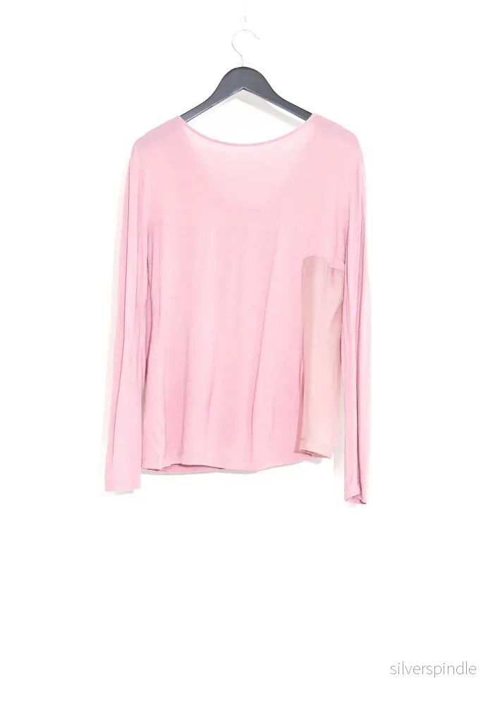WOOL JERSEY T-SHIRT – Rosa WOOL JERSEY T-SHIRT – Rosa