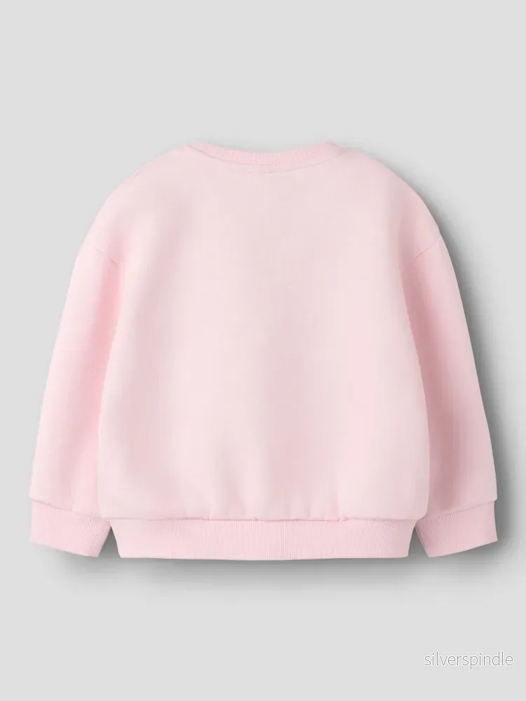 Nille Sweatshirt Med Glansigt Tryck - Bild 3