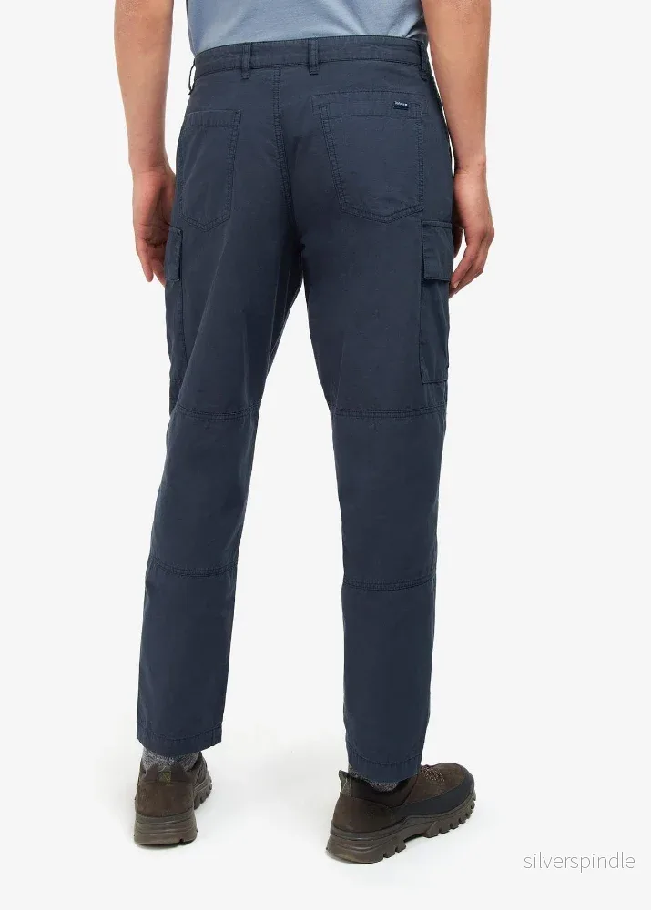 Barbour Essential Ripstop Cargo Trousers Classic Navy - Bild 3