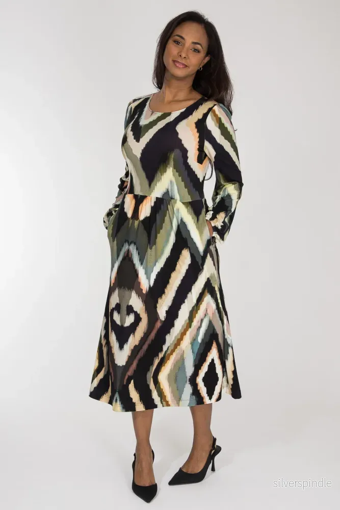 Everyday midi jersey dress – Black Everyday midi jersey dress – Black