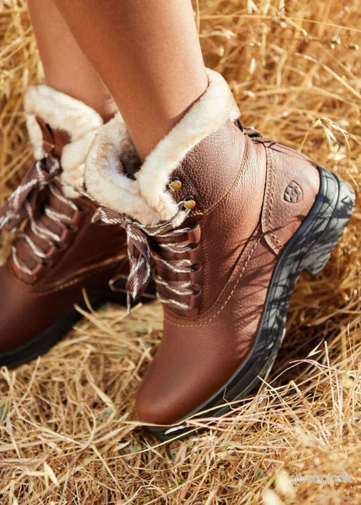 Ariat Harper Sherpa H2O DK Brown