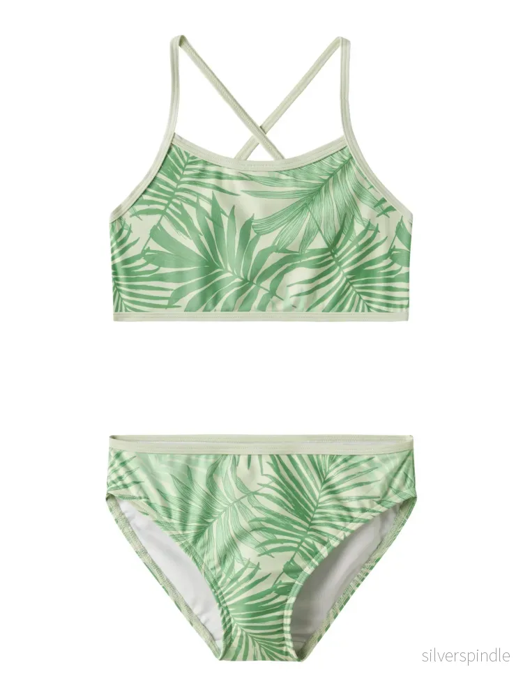 Grön Bikini Djungel Grön Bikini Djungel