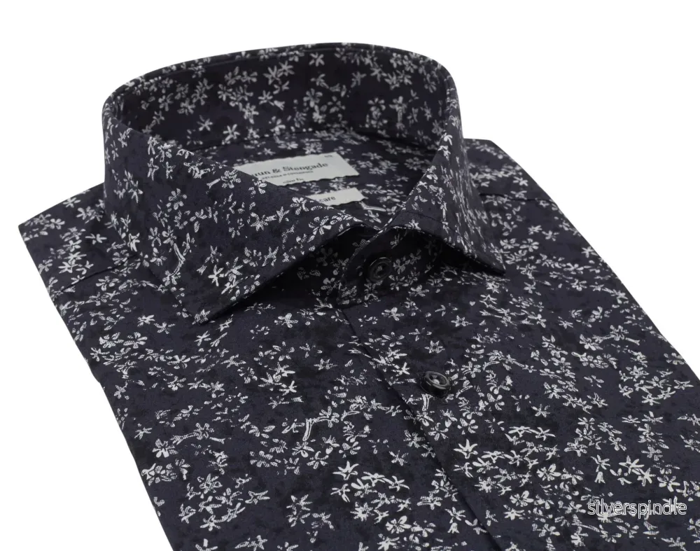 BS Jackson Slim Fit Skjorta - Navy - Bild 2