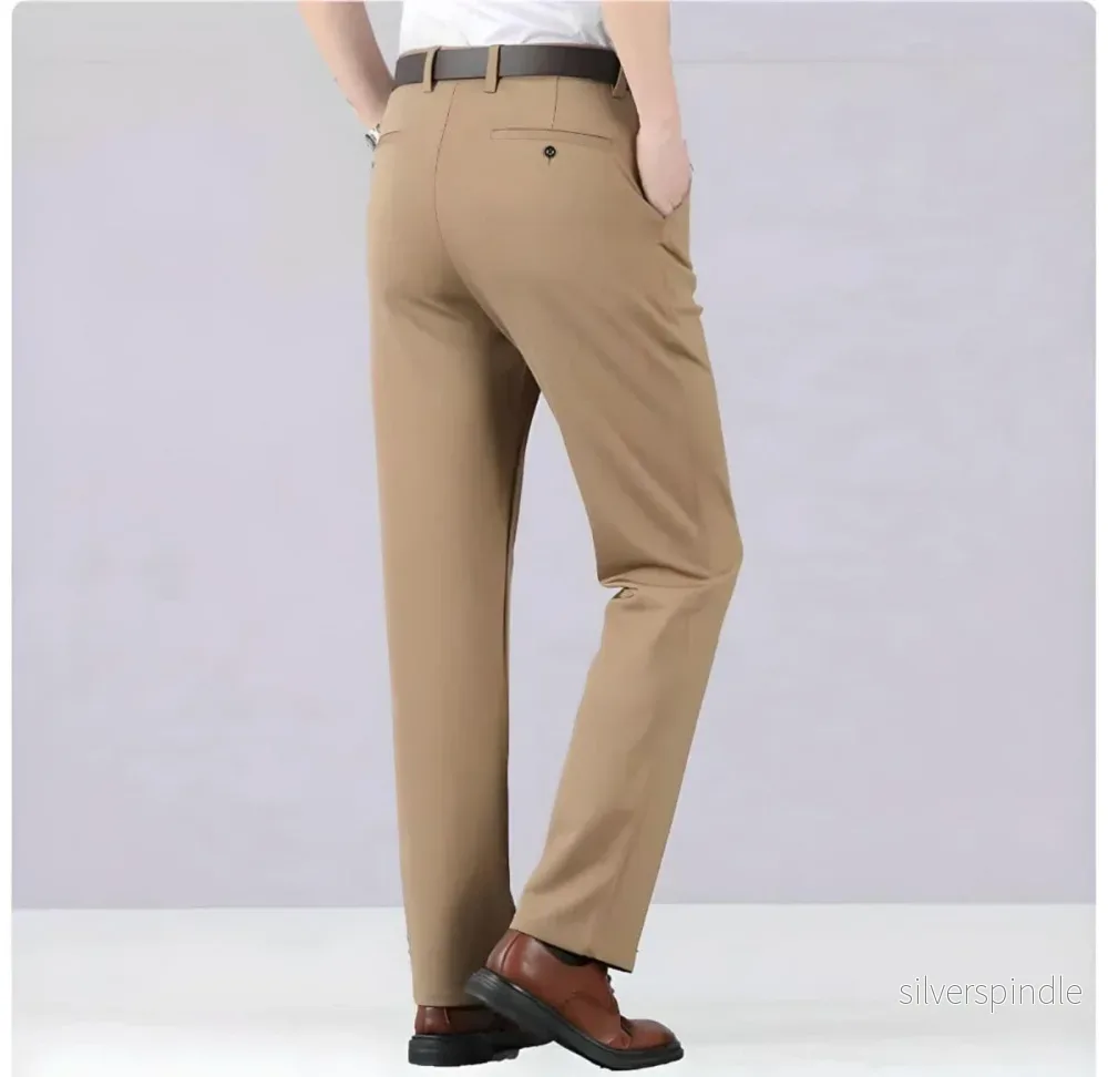 Moderna Arbetsbyxor Herr | Slim Fit med Stretchigt Material | Mångsidig Design för Komfort och Stil - Bild 3