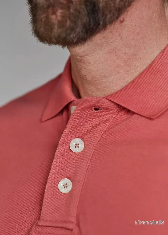 Hansen & Jacob Rough Style Polo Red - Bild 3