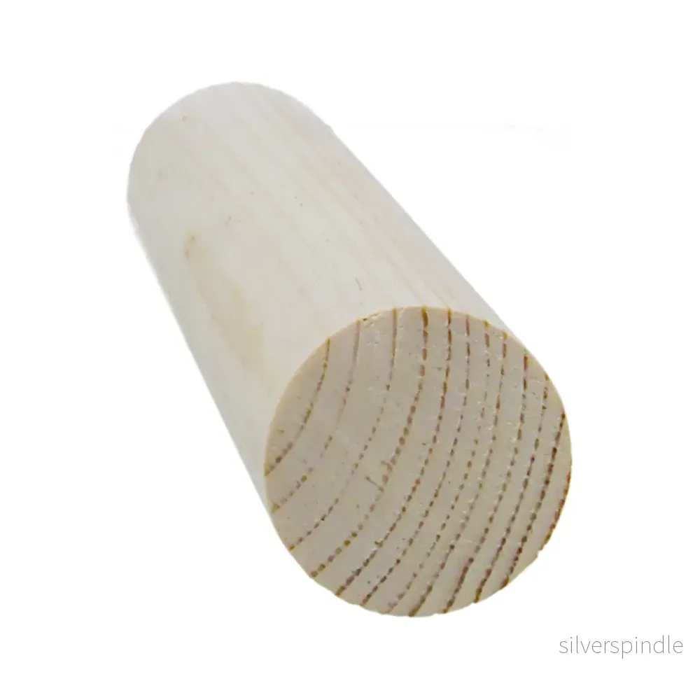Rundstav 40x40x2400, Furu, Obehandlad