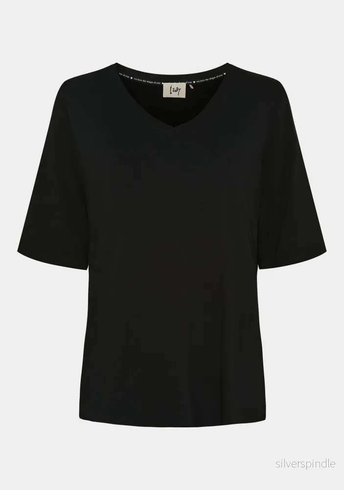Louis s/s T-Shirt - Black - Bild 3