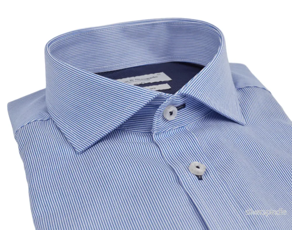 BS Gary Slim Fit Skjorta - Blue - Bild 2