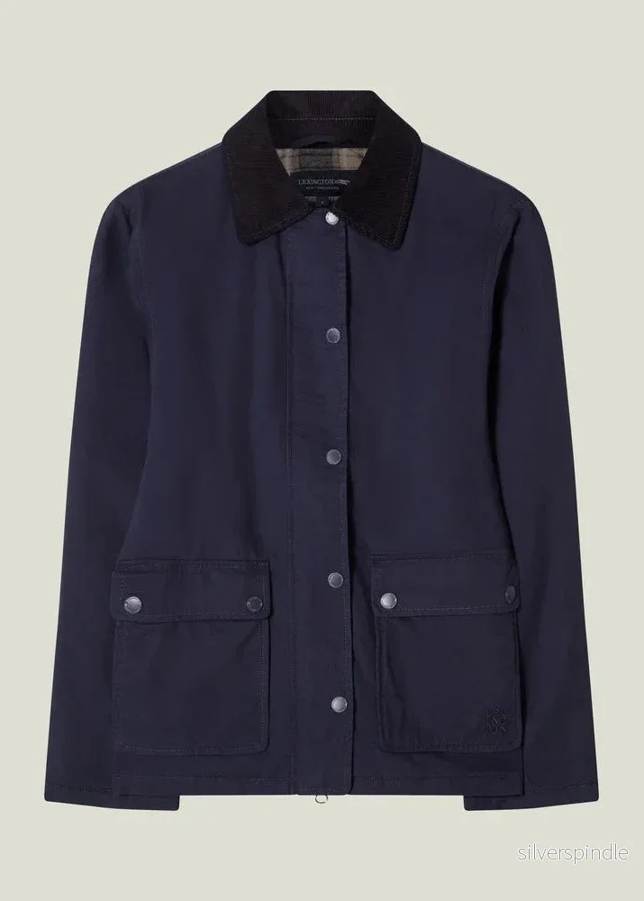 Lexington Cotton Country Jacket Dark Blue - Bild 3