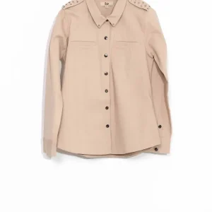 JEANSSKJORTA – Beige JEANSSKJORTA – Beige