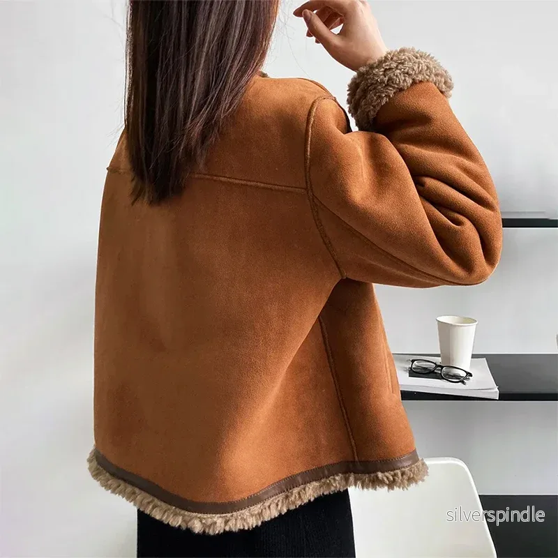 Vintage Collection | Damjacka Vinter med Fodrad Design | Varm och Bekväm för Höstbruk - Bild 2