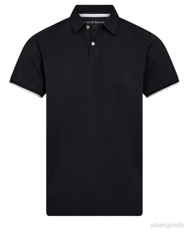 BS Delos Regular Fit Pikétröja - Navy