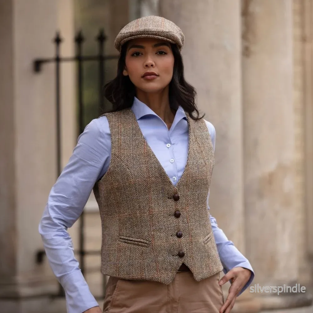 Walker and Hawkes – Harris Tweed Brayton damväst Walker and Hawkes – Harris Tweed Brayton damväst